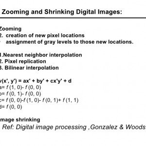 shrinking و zooming