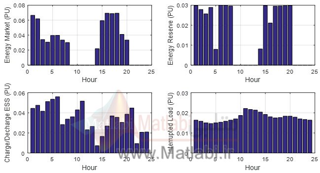 Stochastic approach to represent distributed energy resources in the form of a virtual power plant in energy and reserve market