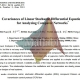 Covariances of Linear Stochastic Differential Equations for Analyzing Computer Networks