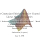 Robust Constrained Model Predictive Control using Linear Matrix Inequalities