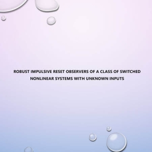 Robust impulsive reset observers of a class of switched nonlinear systems with unknown inputs